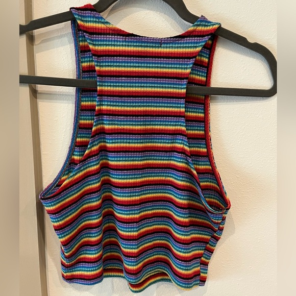 Rainbow forever 21 tank - Picture 3 of 3